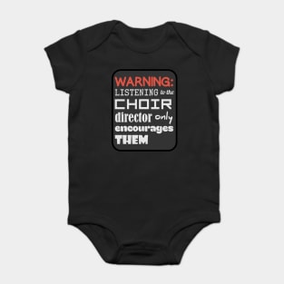 Choir Music Humor Baby Bodysuit